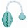 TRIXIE DENTAFUN BORRACHA - C/ MENTA JUMPER C/CORDA - 8 CM