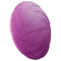 TRIXIE DISCO/FRISBEE FLUTUANTE EM BORRACHA NATURAL - 15 CM