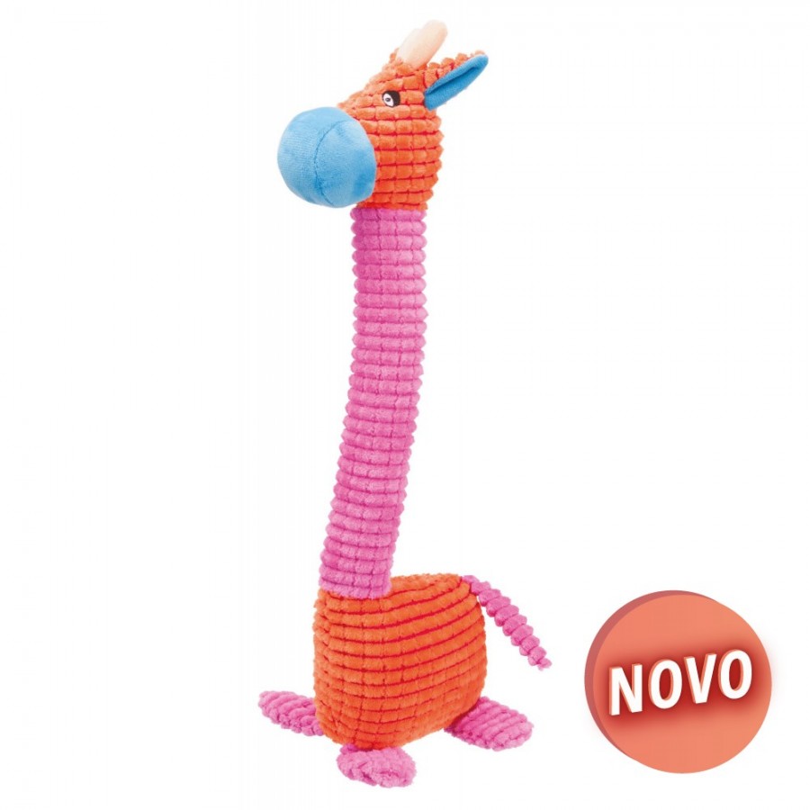TRIXIE GIRAFA EM PELÚCIA COM SOM - 52 CM TRIXIE GIRAFA EM PELÚCIA COM SOM - 52 CM