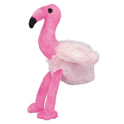 TRIXIE FLAMINGO EM PELÚCIA COM SOM - 40 CM