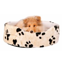 TRIXIE CAMA "CHARLY" (PRETO C/ PATINHAS) 43X38 CM TRIXIE CAMA "CHARLY" (PRETO C/ PATINHAS) 43X38 CM
