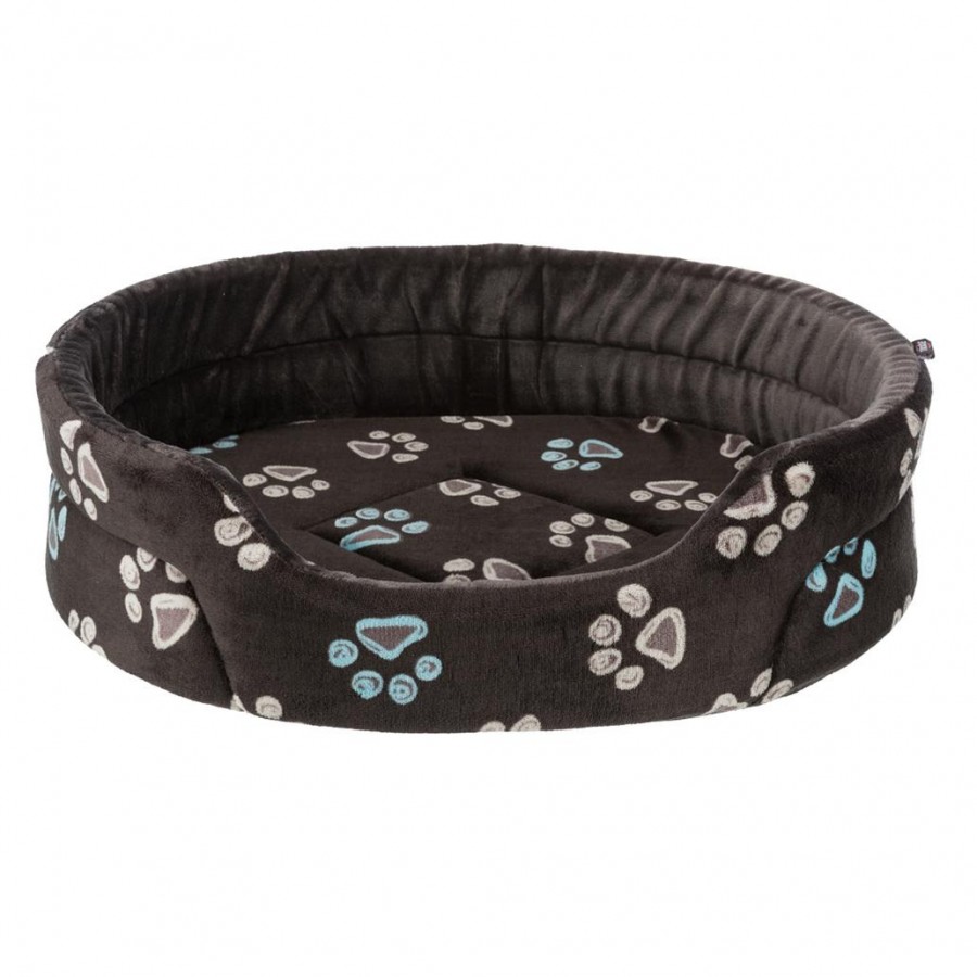 TRIXIE CAMA OVAL "JIMMY" (CASTANHO) 55X45 CM
