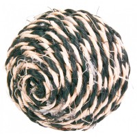 TRIXIE BOLA EM SISAL RECHEADO C/CATNIP TRIXIE BOLA EM SISAL RECHEADO C/CATNIP