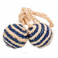 TRIXIE BOLA DUPLA EM SISAL RECHEADO C/CATNIP TRIXIE BOLA DUPLA EM SISAL RECHEADO C/CATNIP