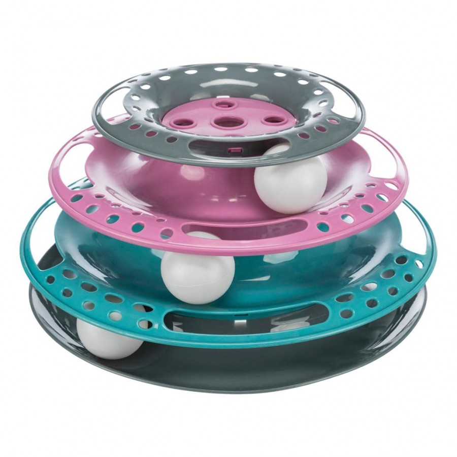 TRIXIE CIRCULO CATCH THE BALLS EM PLASTICO - 25 CM TRIXIE CIRCULO CATCH THE BALLS EM PLASTICO - 25 CM