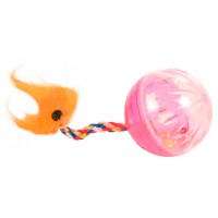 TRIXIE BOLAS CHOCALHO PLASTICO C/CAUDA E GUIZO