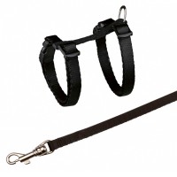TRIXIE PEITORAL+TRELA AJUSTAVEL EM NYLON P/GATINHOS TRIXIE PEITORAL+TRELA AJUSTAVEL EM NYLON P/GATINHOS