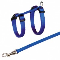 TRIXIE PEITORAL+TRELA AJUSTAVEL EM NYLON P/GATINHOS TRIXIE PEITORAL+TRELA AJUSTAVEL EM NYLON P/GATINHOS