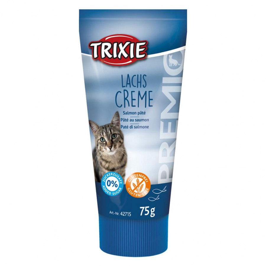 TRIXIE PATE DE SALMAO P/GATOS - 75 GR TRIXIE PATE DE SALMAO P/GATOS - 75 GR