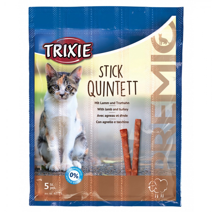 TRIXIE STICK QUINTETT CORDEIRO E PERU - 50 GR TRIXIE STICK QUINTETT CORDEIRO E PERU - 50 GR