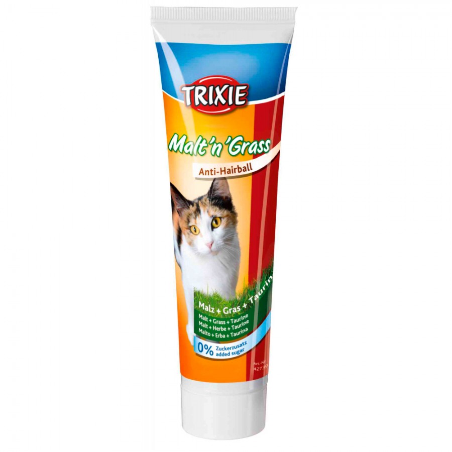 TRIXIE PASTA MALTE N GRASS P/GATOS - 100 GR TRIXIE PASTA MALTE N GRASS P/GATOS - 100 GR