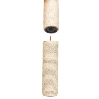 POSTE SUPLENTE PARA ARRANHADOR (SISAL BEGE) 9x30 CM POSTE SUPLENTE PARA ARRANHADOR (SISAL BEGE) 9x30 CM