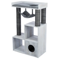 ARRANHADOR COLUNA EM MDF/JUTA COM BRINQUEDO ARRANHADOR COLUNA EM MDF/JUTA COM BRINQUEDO