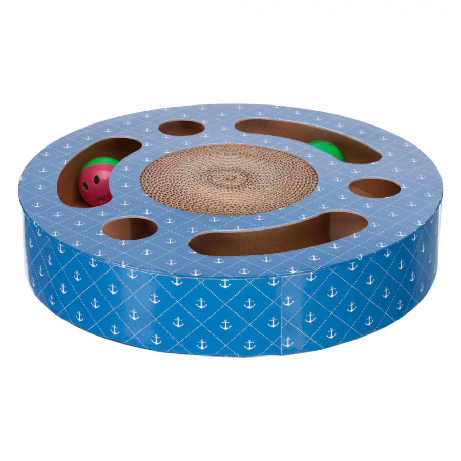 TAMBOR DE ARRANHAR COM BRINQUEDOS TAMBOR DE ARRANHAR COM BRINQUEDOS