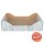 CAMA DE ARRANHAR EM CARTÃO COM CATNIP