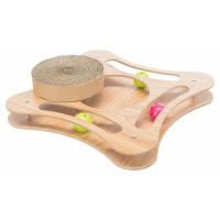 ARRANHADOR EM CARTÃO/MADEIRA COM BRINQUEDOS - ARRANHADOR COMPLETO ARRANHADOR EM CARTÃO/MADEIRA COM BRINQUEDOS - ARRANHADOR COMPLETO