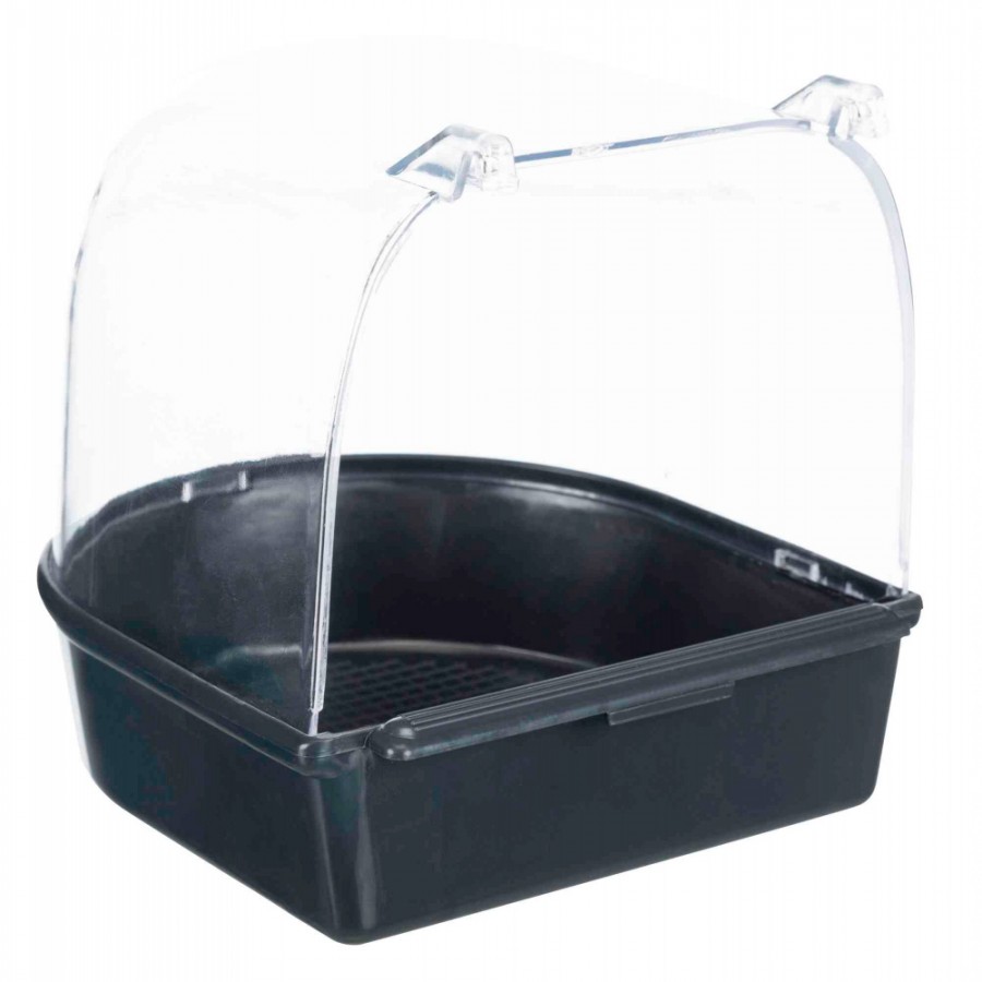TRIXIE BANHEIRA EXTERIOR SEMI-CIRCULAR P/ AVES TRIXIE BANHEIRA EXTERIOR SEMI-CIRCULAR P/ AVES