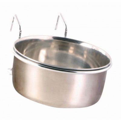 TRIXIE COMEDOURO INOX P/AVES 0,6 LT