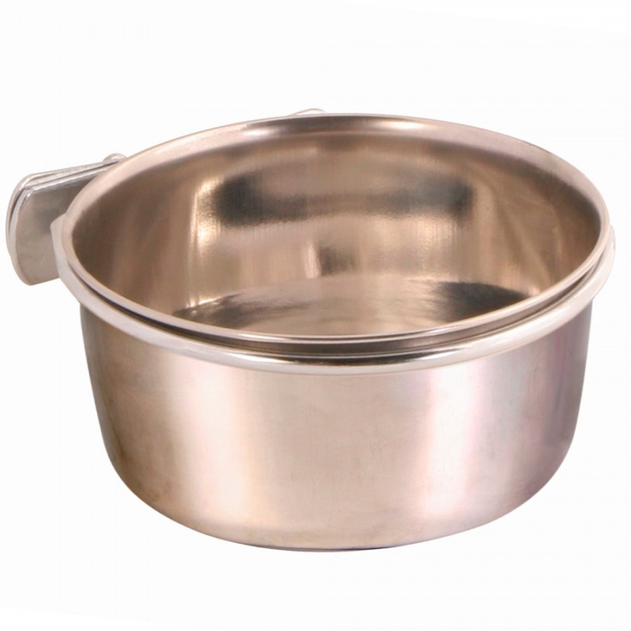 TRIXIE COMEDOURO INOX C/ SUPOTE P/ AVES - 0.6 LT TRIXIE COMEDOURO INOX C/ SUPOTE P/ AVES - 0.6 LT