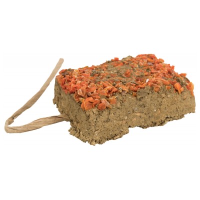 TRIXIE BLOCO ARGILA C/ CENOURA P/ ROEDORES - 100 GR