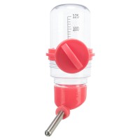 BEBEDOURO DE PLÁSTICO TRANSPARENTE COM SUPORTE DE ROSCA - 125ML BEBEDOURO DE PLÁSTICO TRANSPARENTE COM SUPORTE DE ROSCA - 125ML