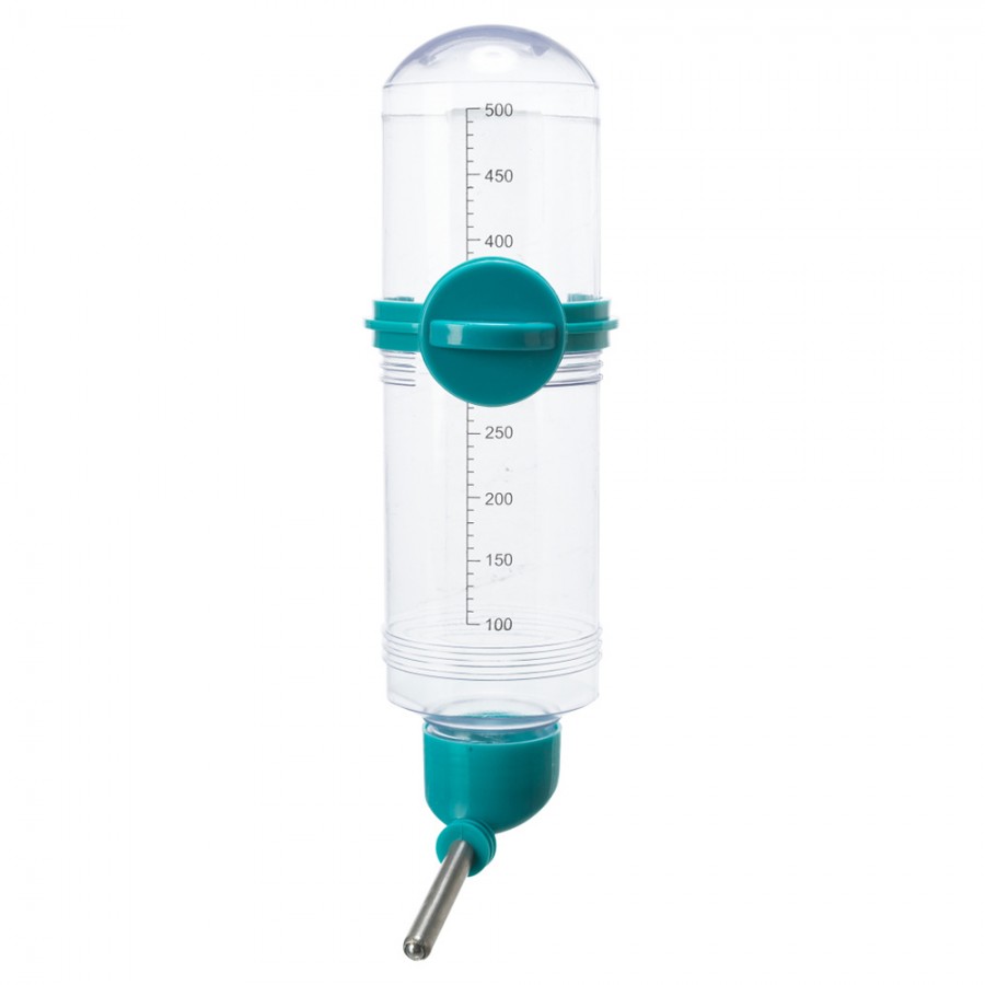 BEBEDOURO DE PLÁSTICO TRANSPARENTE COM SUPORTE DE ROSCA - 500ML BEBEDOURO DE PLÁSTICO TRANSPARENTE COM SUPORTE DE ROSCA - 500ML