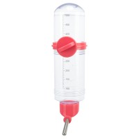 BEBEDOURO DE PLÁSTICO TRANSPARENTE COM SUPORTE DE ROSCA - 500ML BEBEDOURO DE PLÁSTICO TRANSPARENTE COM SUPORTE DE ROSCA - 500ML