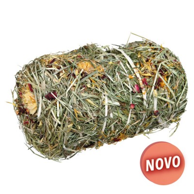 TRIXIE BLOCO DE FENO C/FLORES P/ROEDORES - 200 GR