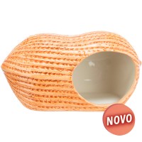 CASA EM CERÂMICA AMENDOIM PARA RATOS E HAMSTERS CASA EM CERÂMICA AMENDOIM PARA RATOS E HAMSTERS