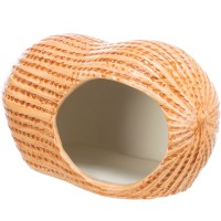 CASA EM CERÂMICA AMENDOIM PARA RATOS E HAMSTERS CASA EM CERÂMICA AMENDOIM PARA RATOS E HAMSTERS
