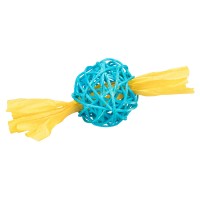 BOLA EM FIBRAS NATURAIS PARA ROEDORES (2 UNIDADES) BOLA EM FIBRAS NATURAIS PARA ROEDORES (2 UNIDADES)