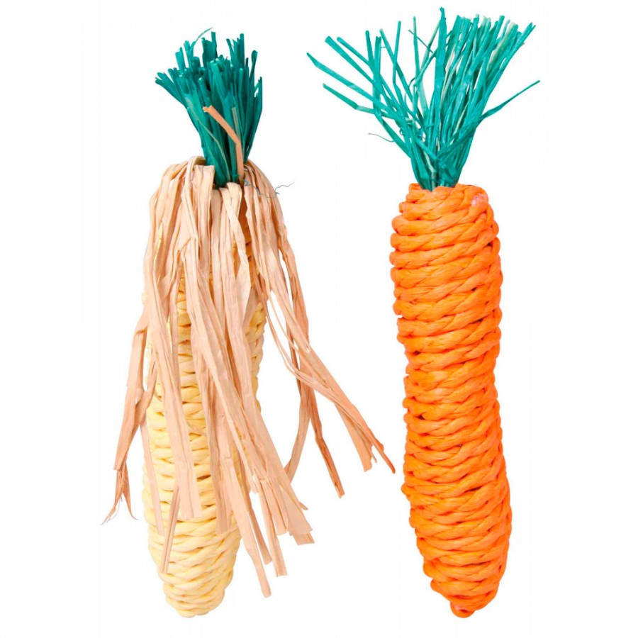 TRIXIE CENOURA E ESPIGA EM SISAL PARA ROEDORES TRIXIE CENOURA E ESPIGA EM SISAL PARA ROEDORES