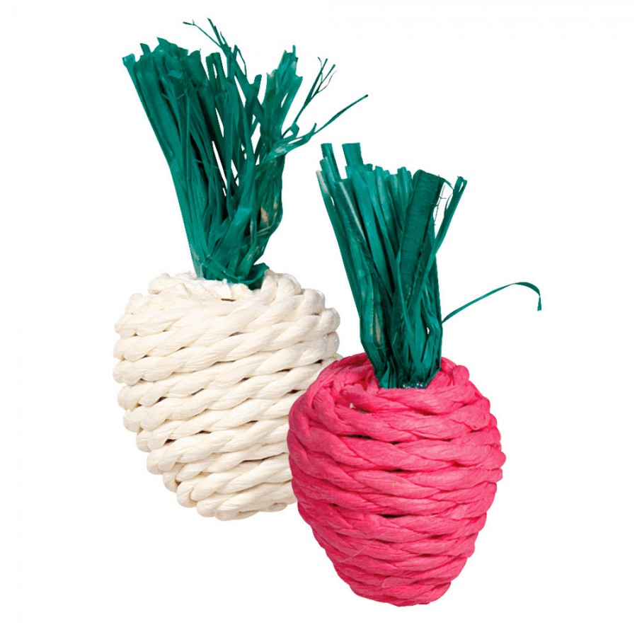 TRIXIE NABO EM SISAL P/ROEDORES 8 CM 2 UNID. TRIXIE NABO EM SISAL P/ROEDORES 8 CM 2 UNID.