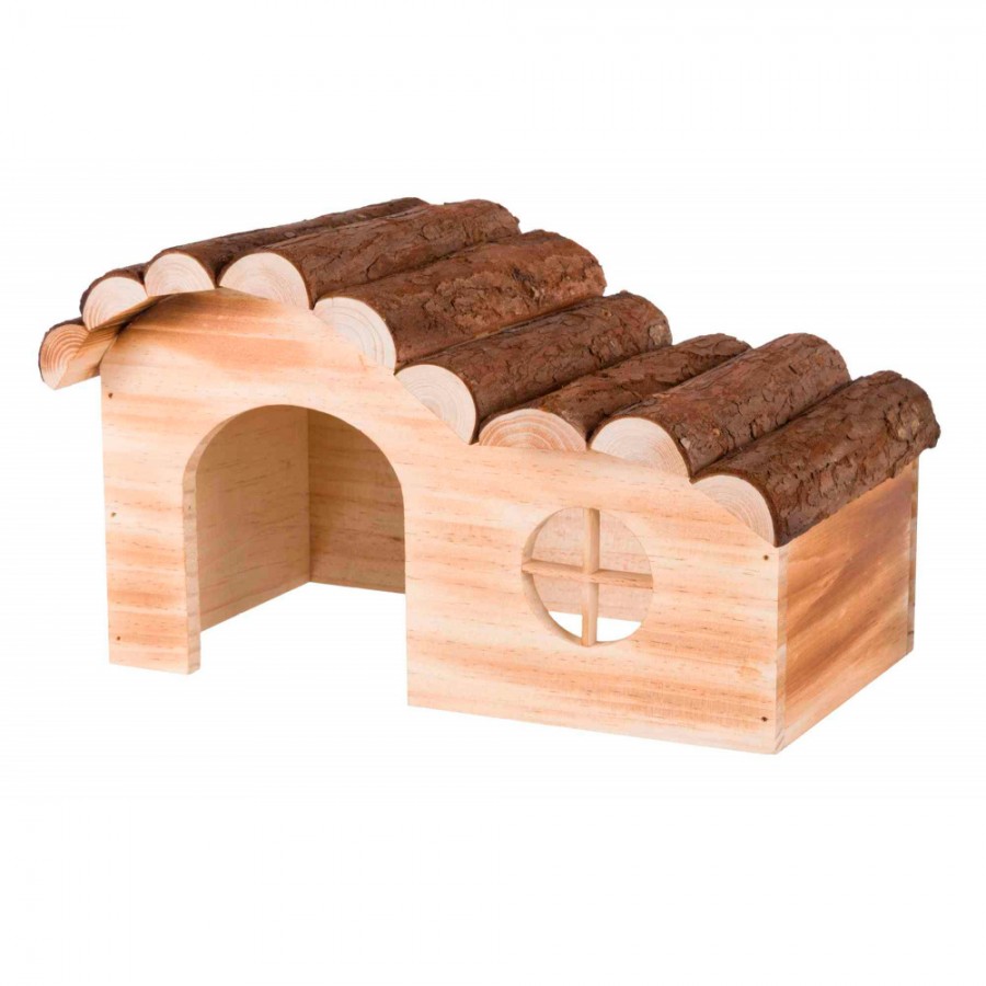 CASA HANNA EM MADEIRA NATURAL (29X18X18) CASA HANNA EM MADEIRA NATURAL (29X18X18)