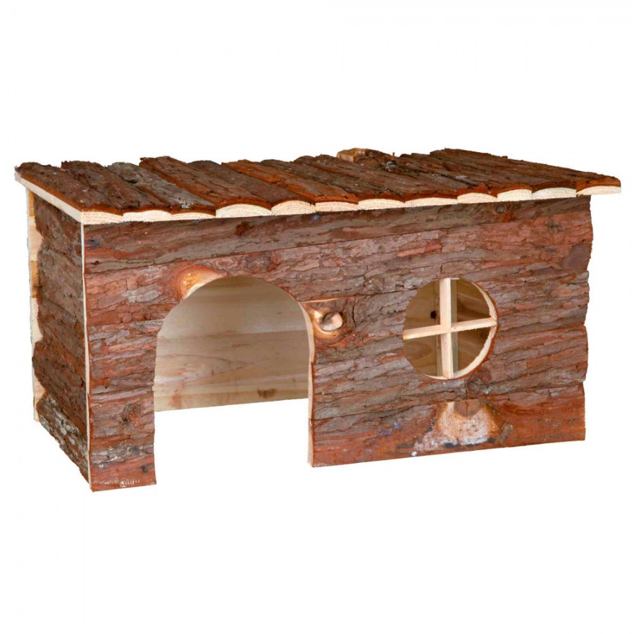 CASA JERRICK EM MADEIRA NATURAL (40X20X23CM) CASA JERRICK EM MADEIRA NATURAL (40X20X23CM)