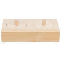 SNACK BOX - EM MADEIRA PARA ROEDORES SNACK BOX - EM MADEIRA PARA ROEDORES