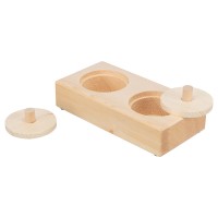 SNACK BOX - EM MADEIRA PARA ROEDORES SNACK BOX - EM MADEIRA PARA ROEDORES
