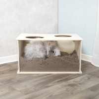 CAIXA EM MADEIRA PARA ESCAVAR PARA COELHOS CAIXA EM MADEIRA PARA ESCAVAR PARA COELHOS
