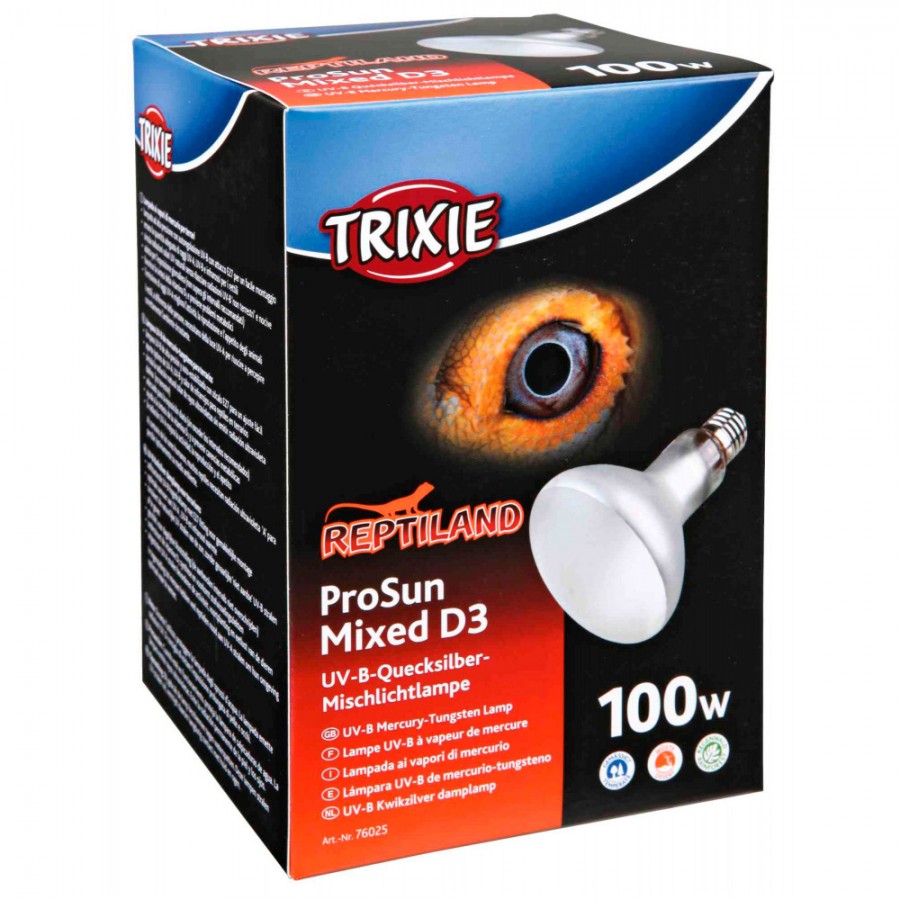 REPTILAND - PROSUN MIXED D3 (TUNGSTEN LAMP) 100W