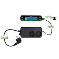 TERMOSTATO DIGITAL COM 2 CIRCUITOS PARA TERRÁRIO E AQUÁRIO TERMOSTATO DIGITAL COM 2 CIRCUITOS PARA TERRÁRIO E AQUÁRIO