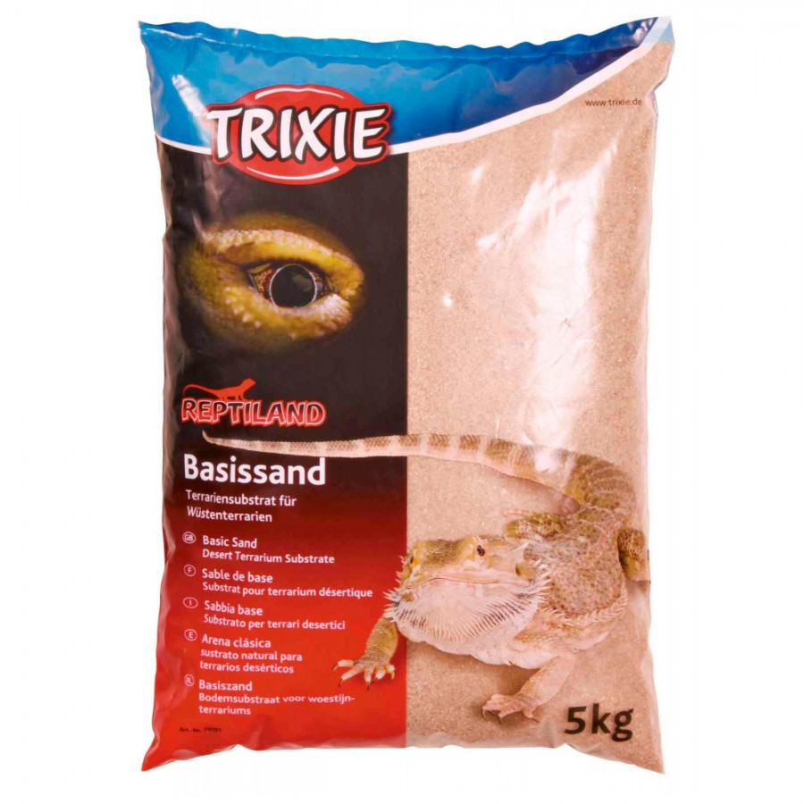 REPTILAND BASISSAND - AREIA BASE PARA TERRÁRIO (AMARELA) 5KG