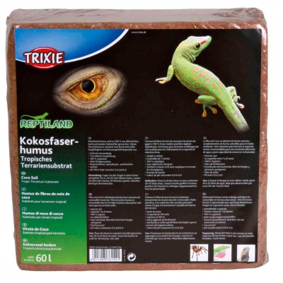 REPTILAND KOKOSFASER-HUMUS - HÚMUS DE COCO - SUBSTRATO TROPICAL- 60L