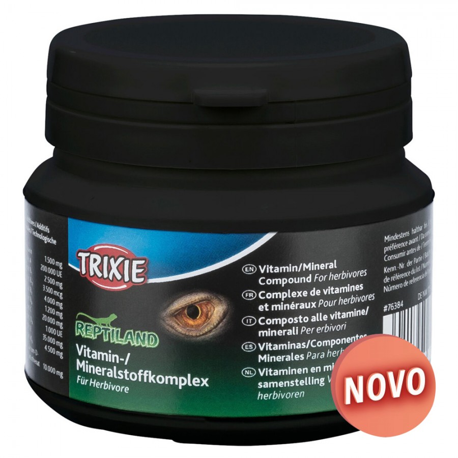 REPTILAND COMPOSTO MINERAL E VITAMÍNICO PARA RÉPTEIS HERBÍVOROS REPTILAND COMPOSTO MINERAL E VITAMÍNICO PARA RÉPTEIS HERBÍVOROS
