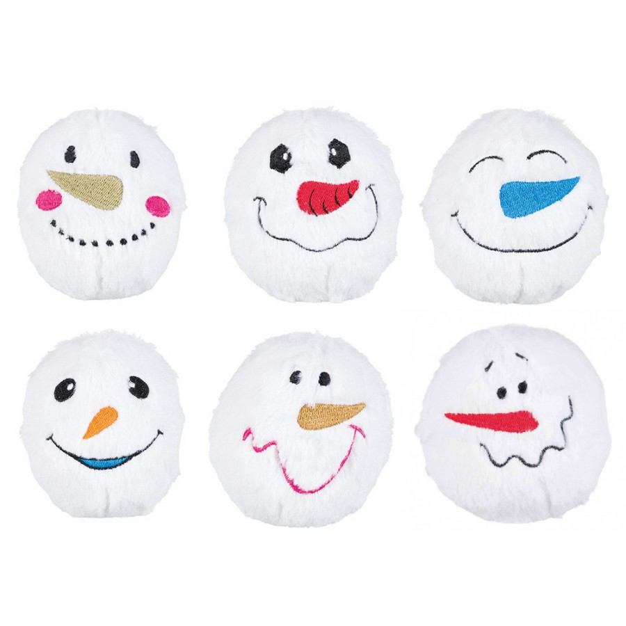 BOLAS "BONECO DE NEVE" (6 UNIDADES) BOLAS "BONECO DE NEVE" (6 UNIDADES)