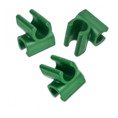 CONECTOR ANGULAR PARA ESTACA PLASTIFICADA P/PLANTAS 11MM