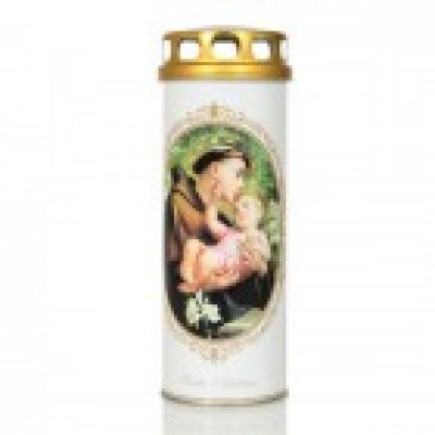 VELA CULTO EXTERNO 40L ECOLOGICO COM IMAGEM