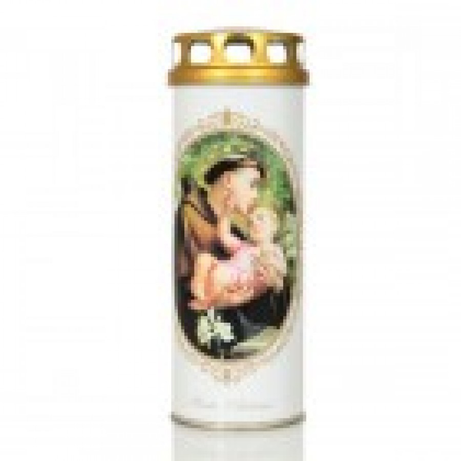 VELA CULTO EXTERNO 40L ECOLOGICO COM IMAGEM VELA CULTO EXTERNO 40L ECOLOGICO COM IMAGEM
