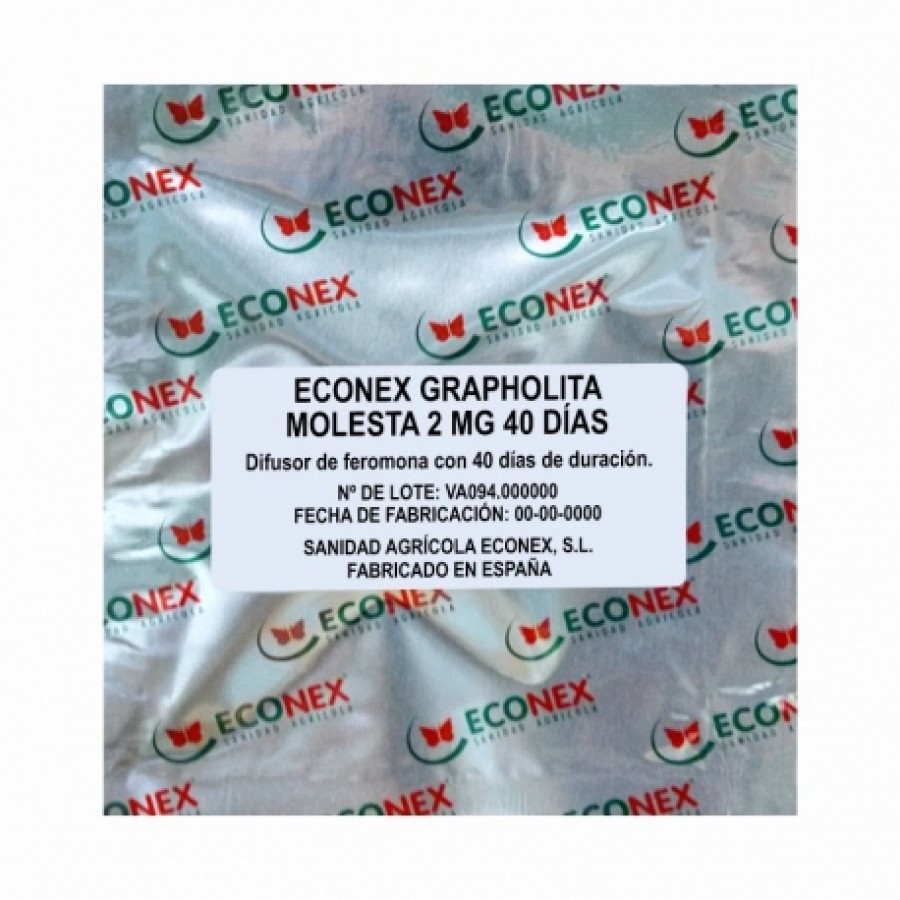 ECONEX FEROMONA TRAÇA PUNOIDEAS "GRAPHOLITA MOLESTA" 2MG 60 DIAS