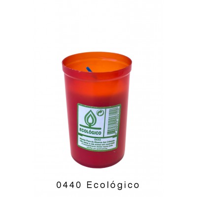 VELA CULTO EXTERNO CARGA ECOLOGICA NACIONAL VERMELHO