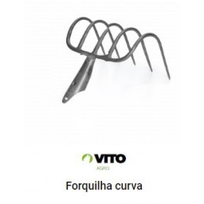 VITO FORQUILHA 5 DENTES CURVA